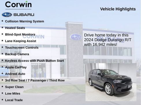 Used 2024 Dodge Durango R/T w/ Trailer Tow Group IV AWD/4WD image 6