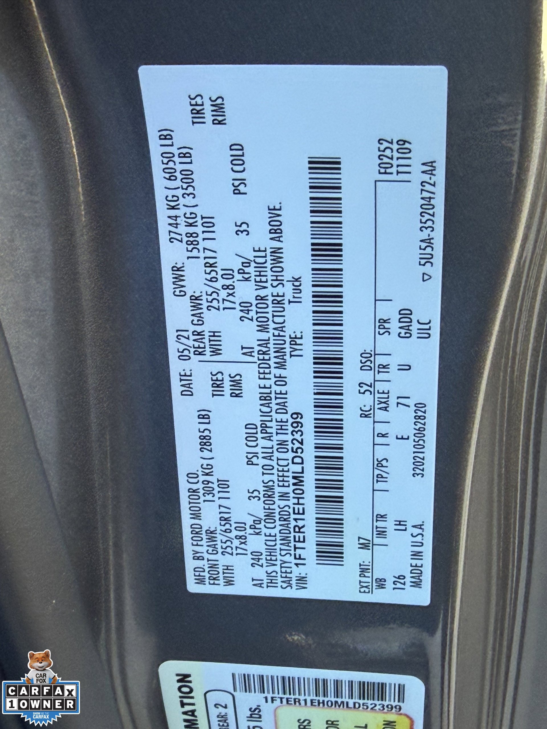 Used 2021 Ford Ranger XL w/ Equipment Group 101A High RWD image 33
