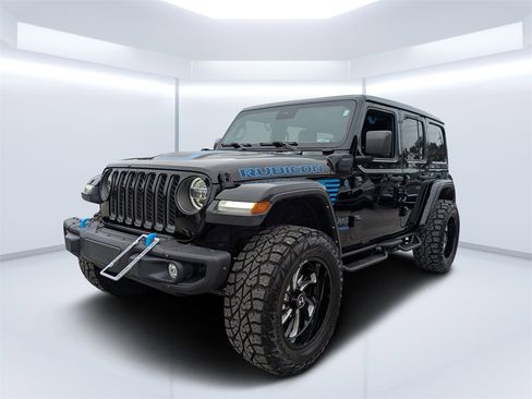 Used 2021 Jeep Wrangler Unlimited Rubicon 4xe w/ Steel Bumper Group image 7