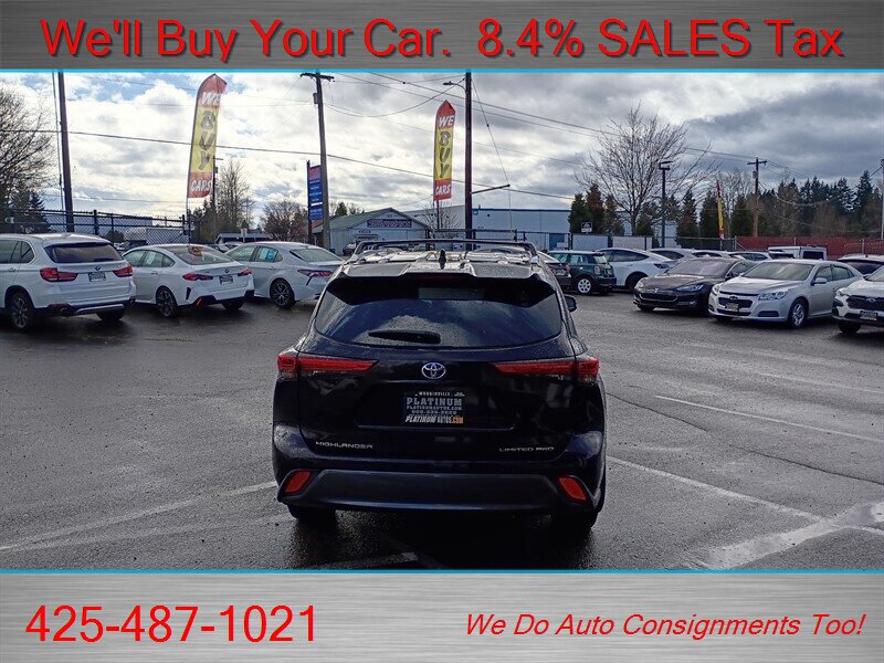 Used 2022 Toyota Highlander Limited AWD/4WD image 8