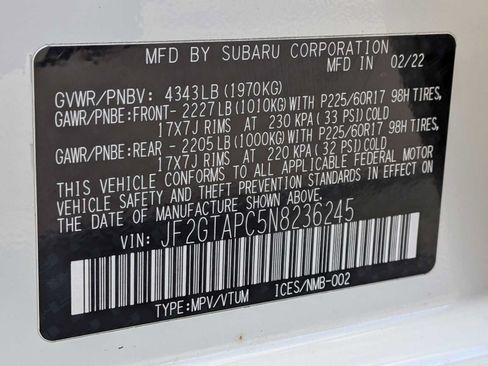Used 2022 Subaru Crosstrek 2.0i Premium w/ Popular Package #4A AWD/4WD image 30