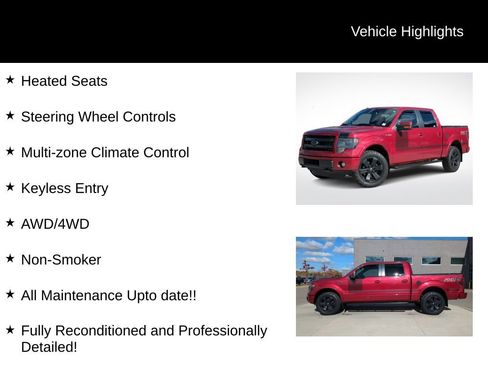 Used 2013 Ford F150 FX4 w/ Luxury Equipment Group image 26