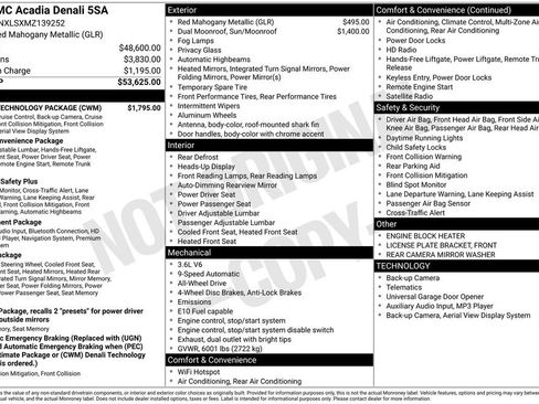 Used 2021 GMC Acadia Denali w/ Denali Technology Package image 19