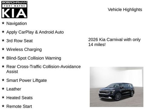 New 2026 Kia Carnival EX image 7