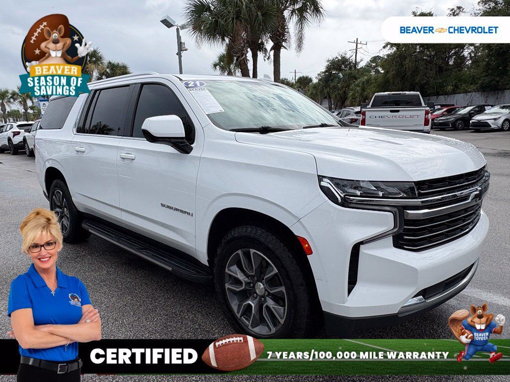Used 2021 Chevrolet Suburban LT AWD/4WD image 9