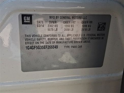 Used 2014 Buick LaCrosse Premium w/ Driver Confidence Package image 28