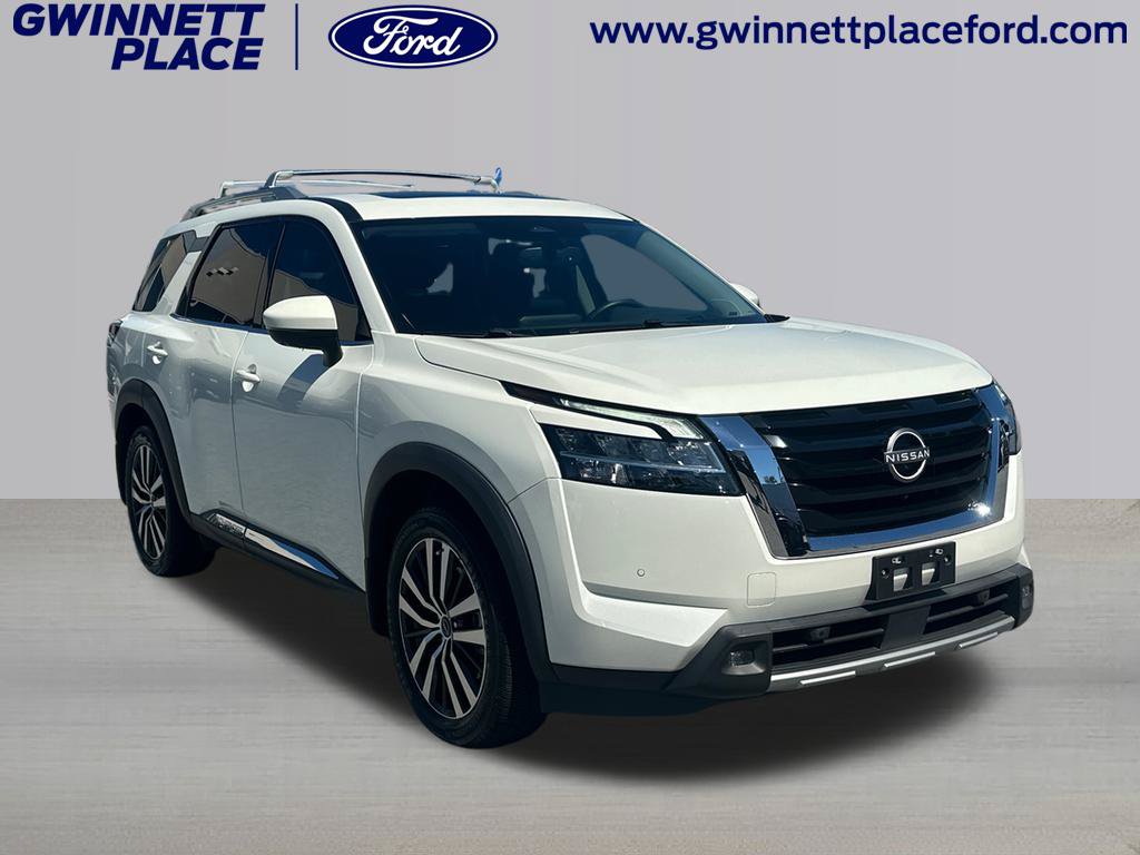 Used 2022 Nissan Pathfinder Platinum w/ Cargo Package FWD image 3