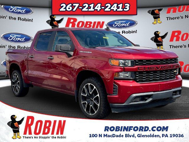 Used 2021 Chevrolet Silverado 1500 Custom w/ Safety Confidence Package AWD/4WD image 1