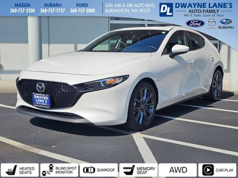 Used 2021 MAZDA MAZDA3 s AWD/4WD image 1