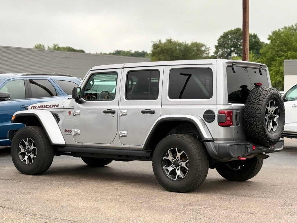 Used 2018 Jeep Wrangler Unlimited Rubicon w/ Uconnect 4C Nav & Sound Group AWD/4WD image 38