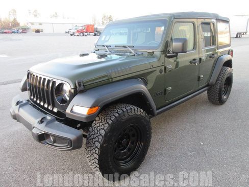 Used 2021 Jeep Wrangler Unlimited Sport image 1