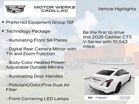 Used 2026 Cadillac CT5 V AWD/4WD image 14