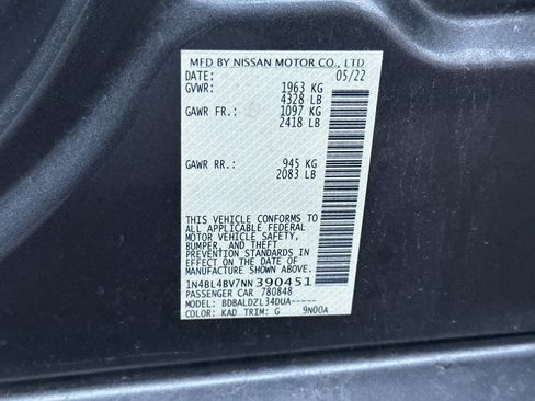 Used 2022 Nissan Altima 2.5 S image 28