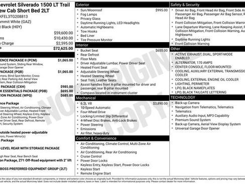 New 2026 Chevrolet Silverado 1500 LT Trail Boss w/ Safety Package image 2