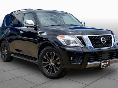 Used 2019 Nissan Armada Platinum w/ Captain's Chairs Package AWD/4WD image 3