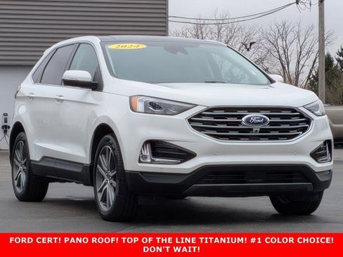 Certified 2024 Ford Edge Titanium w/ Equipment Group 301A image 3
