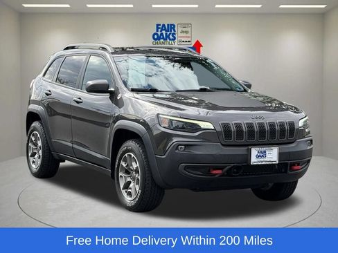 Used 2021 Jeep Cherokee Trailhawk w/ Sun, Sound & Nav Group AWD/4WD image 1