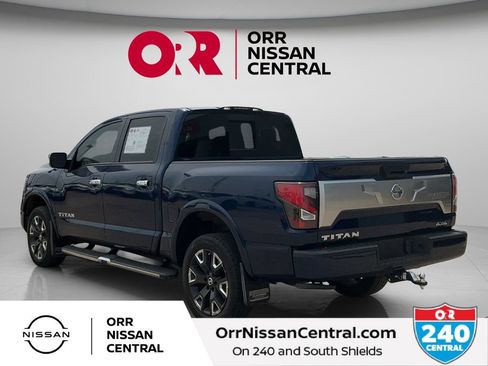 Used 2021 Nissan Titan Platinum Reserve w/ Moonroof Package AWD/4WD image 7