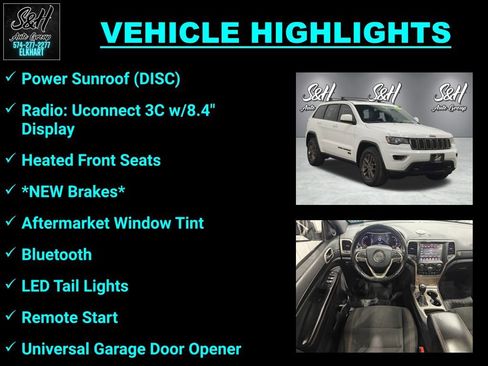 Used 2017 Jeep Grand Cherokee Laredo image 3