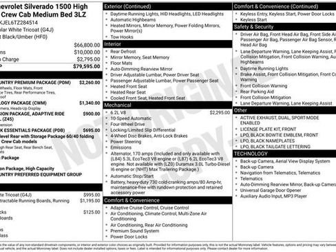Used 2026 Chevrolet Silverado 1500 High Country w/ High Country Premium Package AWD/4WD image 27