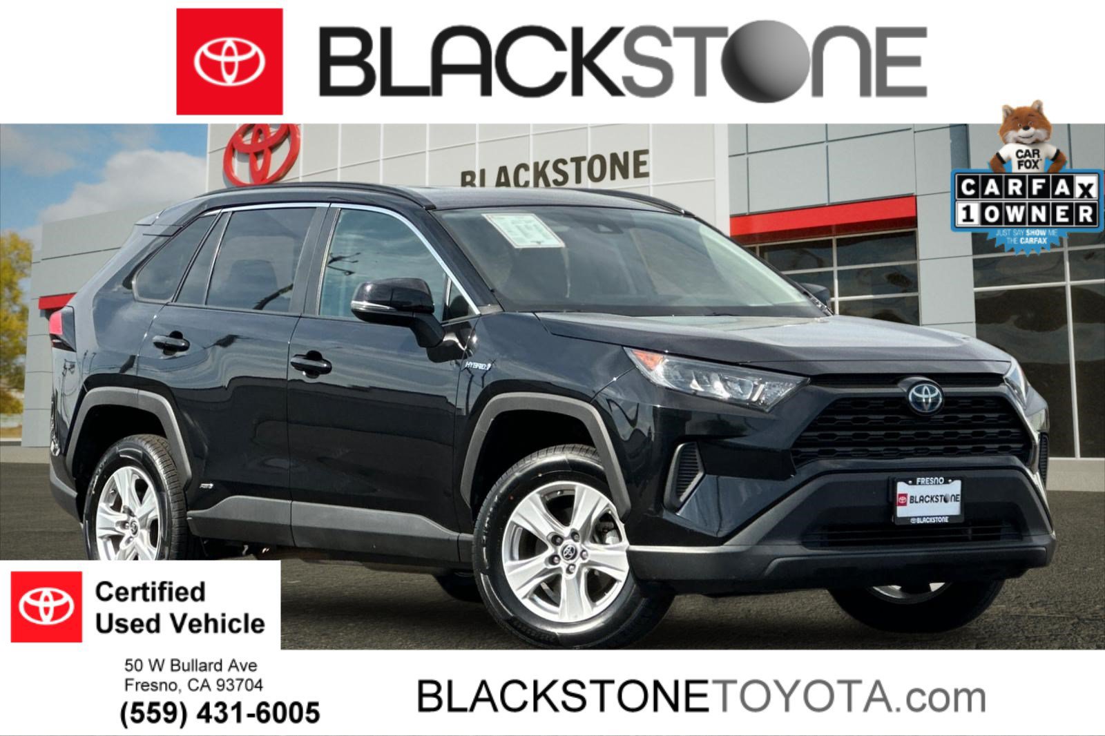 Certified 2021 Toyota RAV4 LE AWD/4WD image 1