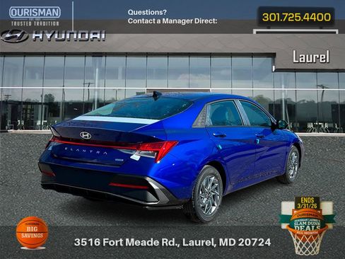 New 2026 Hyundai Elantra Blue image 4