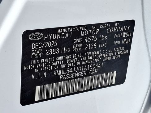 New 2026 Hyundai Sonata Limited FWD image 23