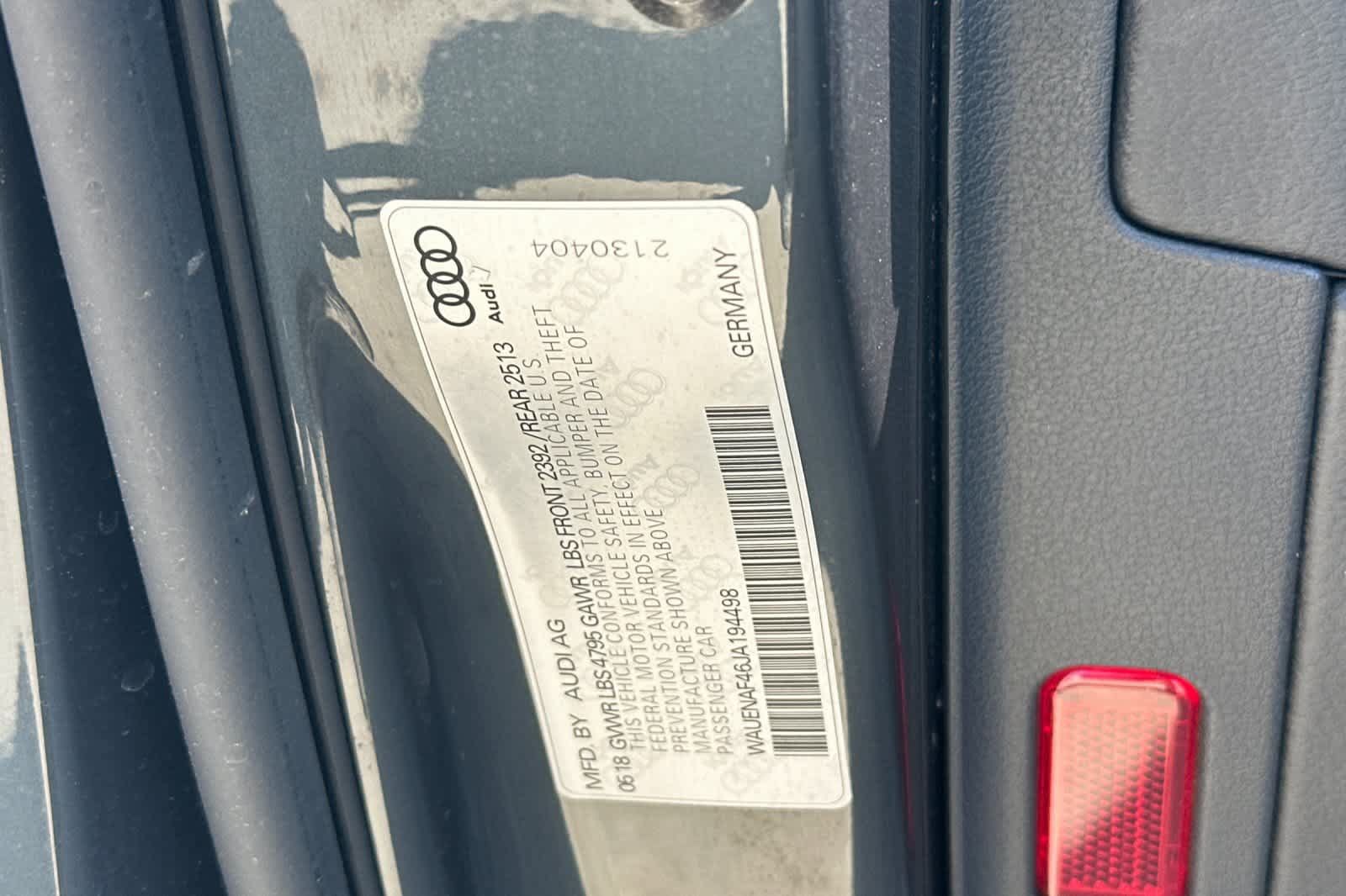 Used 2018 Audi A4 2.0T Premium Plus w/ Premium Plus Package AWD/4WD image 27
