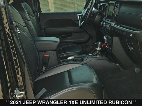 Used 2021 Jeep Wrangler Unlimited Rubicon 4xe w/ Steel Bumper Group AWD/4WD image 26