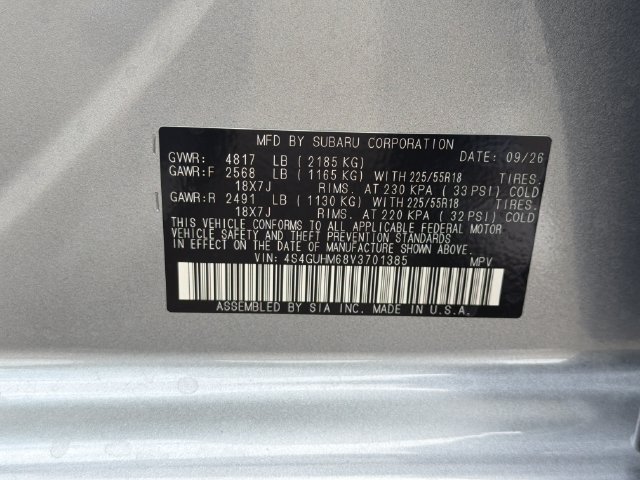 New 2027 Subaru Crosstrek 2.5i Limited AWD/4WD image 26