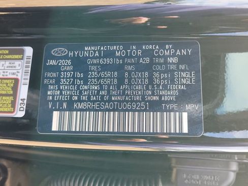 Used 2026 Hyundai Palisade SEL Premium AWD/4WD image 23