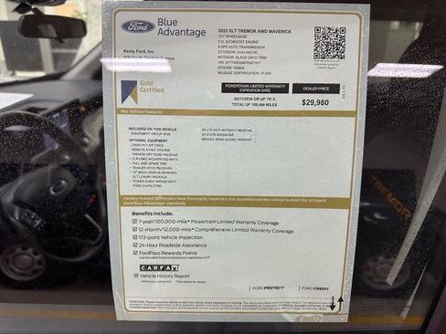 Certified 2023 Ford Maverick Tremor w/ Tremor Off-Road Package image 4