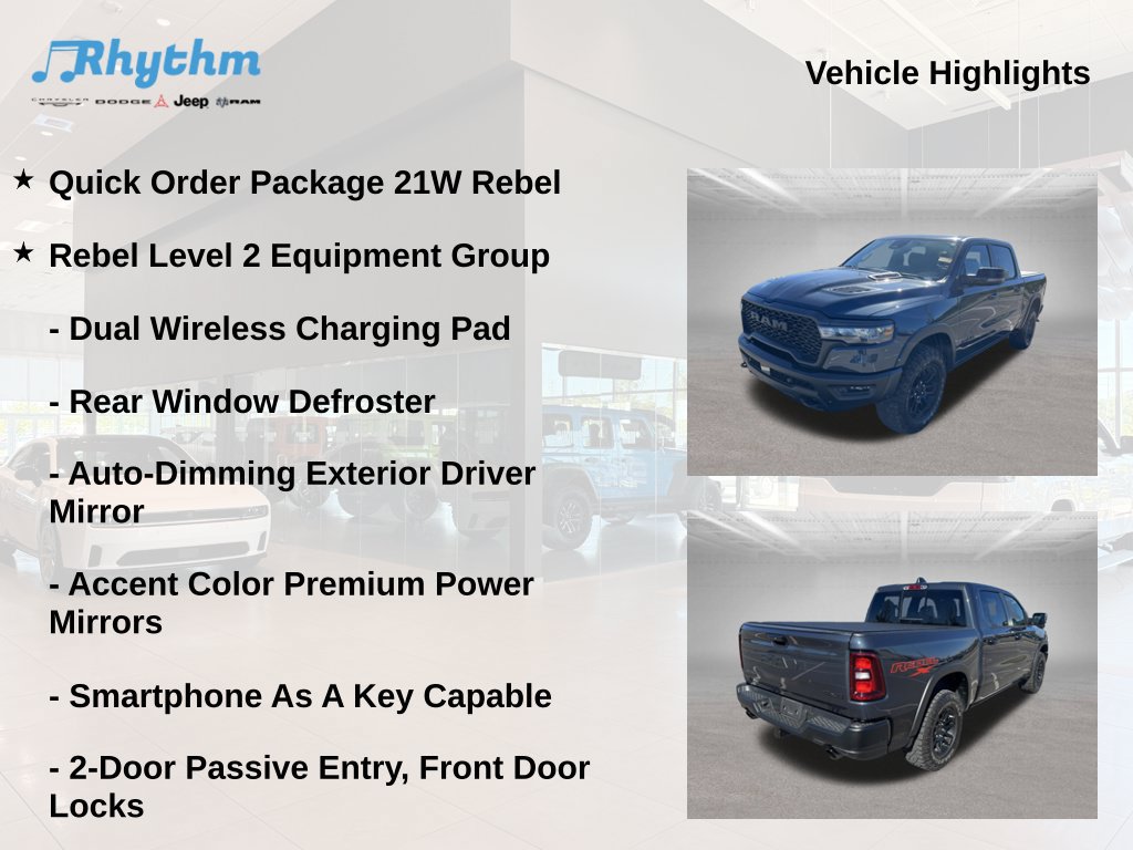 Used 2025 RAM 1500 Rebel w/ Rebel Level 2 Equipment Group AWD/4WD image 5