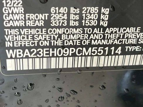 Used 2023 BMW 740i w/ Parking Assistance Package RWD image 15
