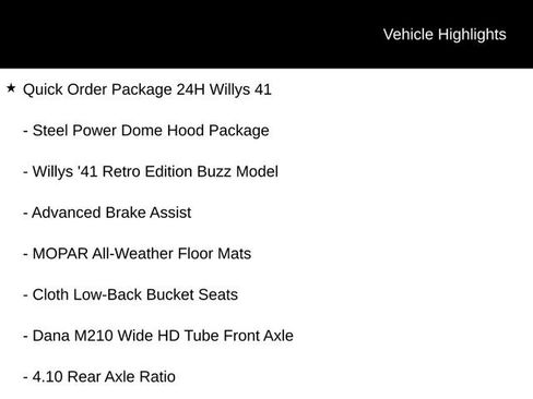 New 2026 Jeep Wrangler Willys image 8