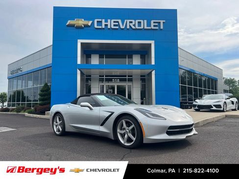 Certified 2014 Chevrolet Corvette Stingray Convertible w/ 2LT Preferred Equipment Group RWD image 1