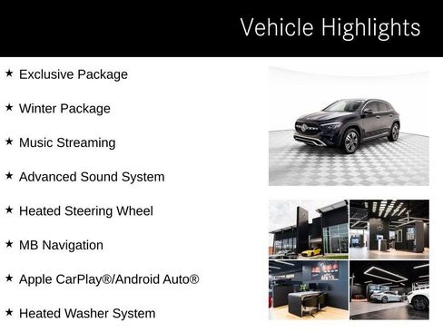 Used 2025 Mercedes-Benz GLA 250 4MATIC w/ Exclusive Package image 10