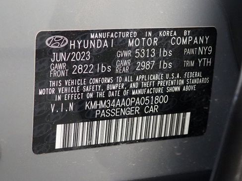 Used 2023 Hyundai Ioniq 6 SEL RWD image 63