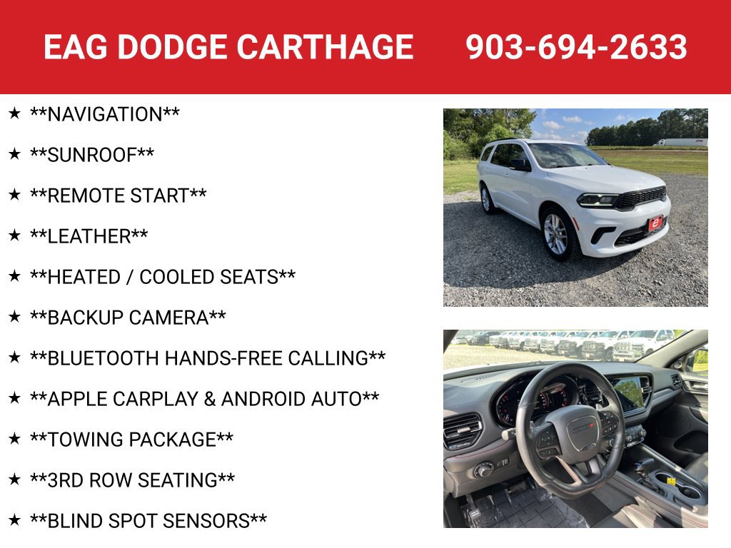 Used 2024 Dodge Durango GT RWD image 4