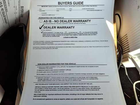 Used 2022 Jeep Grand Cherokee Summit w/ Adv Protech Group IV image 36