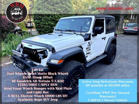 Used 2023 Jeep Wrangler Sport AWD/4WD image 1