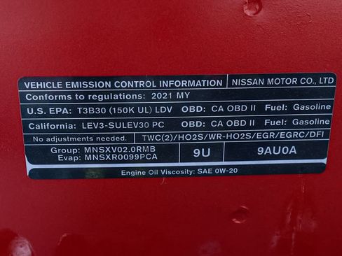 Used 2021 Nissan Sentra SV FWD image 31