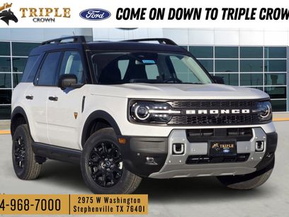 New 2025 Ford Bronco Sport Badlands w/ Badlands Tech Package