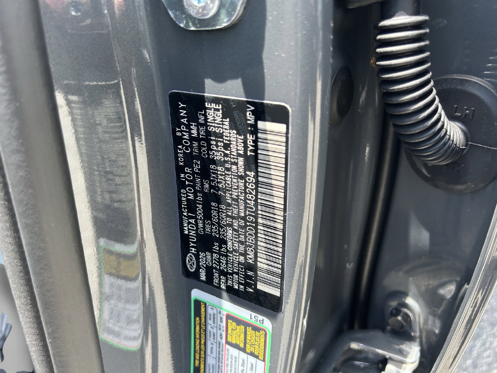 Certified 2026 Hyundai Tucson SEL AWD/4WD image 37