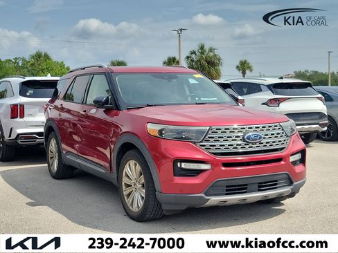Used 2020 Ford Explorer Limited w/ Class III Trailer Tow Package RWD image 1