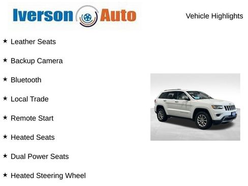 Used 2016 Jeep Grand Cherokee Limited w/ Luxury Group II AWD/4WD image 2