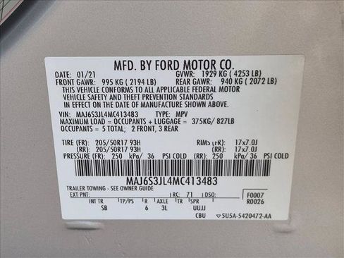 Used 2021 Ford EcoSport SES AWD/4WD image 25