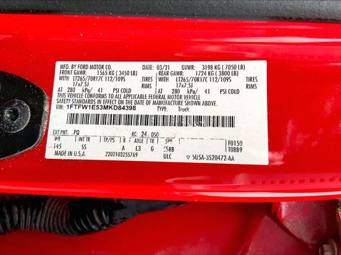 Used 2021 Ford F150 XL w/ Trailer Tow Package AWD/4WD image 32