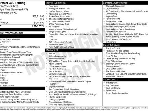 Used 2021 Chrysler 300 Touring image 15