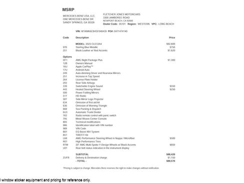 Used 2025 Mercedes-Benz CLE 53 AMG 4MATIC Cabriolet image 2